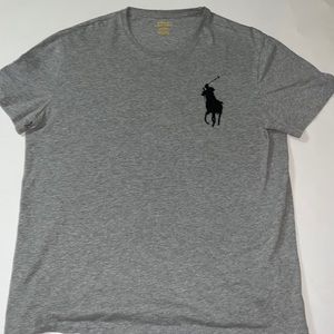 Polo Ralph Lauren Mens Crew Neck Big Pony T-Shirt